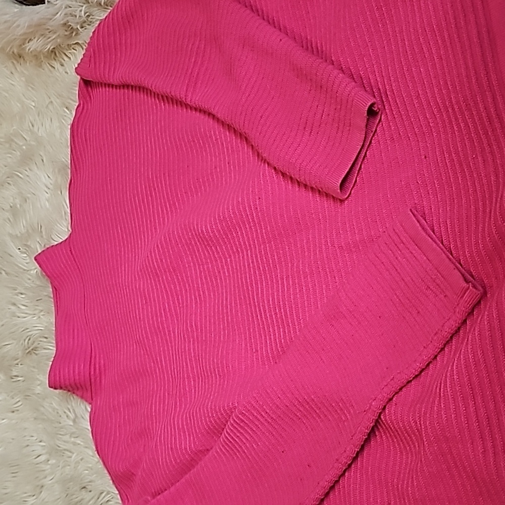 French Connectio vibrant pink sweater